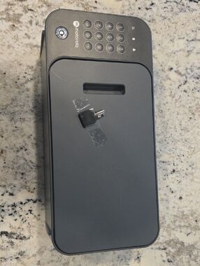 Motorola Dark Gray Phone Accessory Dock with Keypad